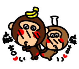 O-GI Monkey sticker #9822984
