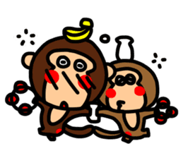O-GI Monkey sticker #9822987