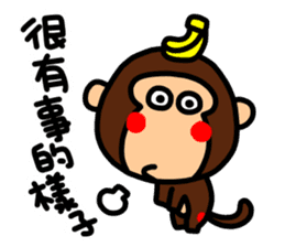 O-GI Monkey sticker #9822993