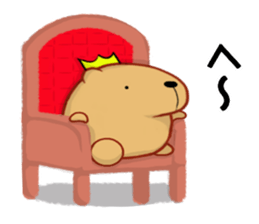 Kyapibara King 2 sticker #9823041
