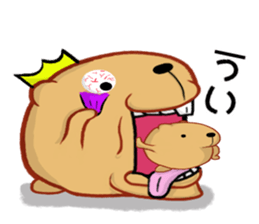 Kyapibara King 2 sticker #9823047