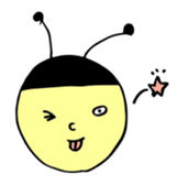Miss honey bee sticker #9823125