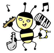 Miss honey bee sticker #9823128