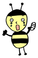 Miss honey bee sticker #9823132