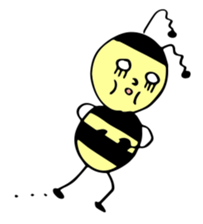 Miss honey bee sticker #9823137