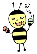 Miss honey bee sticker #9823139