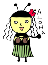 Miss honey bee sticker #9823141