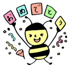 Miss honey bee sticker #9823145