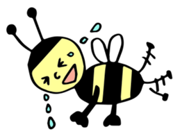 Miss honey bee sticker #9823150