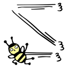 Miss honey bee sticker #9823151