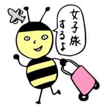 Miss honey bee sticker #9823153