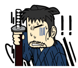 The Samurai "Shiro" sticker #9823288