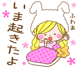 Romantic girlfriend sticker #9823603