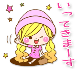 Romantic girlfriend sticker #9823609