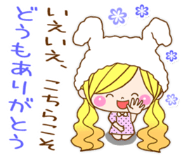 Romantic girlfriend sticker #9823619