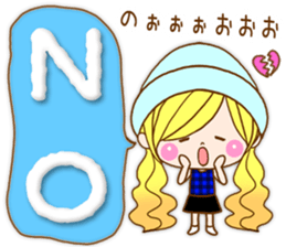 Romantic girlfriend sticker #9823628