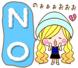 Romantic girlfriend sticker #9823628