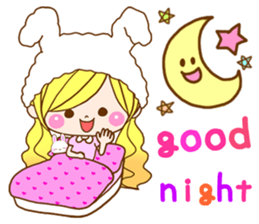 Romantic girlfriend sticker #9823636