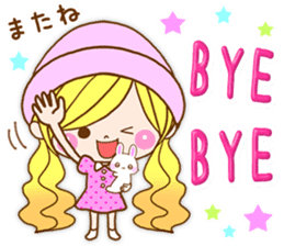 Romantic girlfriend sticker #9823638