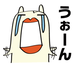 Lip rabbit 3 sticker #9823925