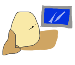 Potato's daily life sticker #9824046
