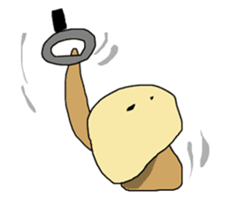 Potato's daily life sticker #9824071