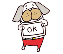 Daily pug. sticker #9824160