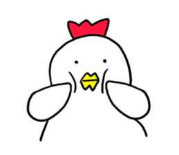 Do you eat a barbecued chicken? sticker #9824218