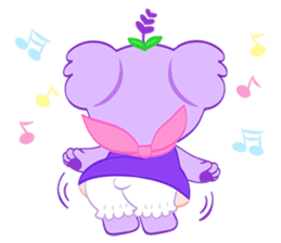 Purple Koala(Vol. Babble)-English sticker #9824367