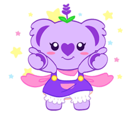 Purple Koala(Vol. Babble)-English sticker #9824378