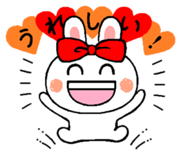 Good friend rabbit & monkey 2 sticker #9824643