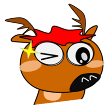 always cute Deer sticker #9824743