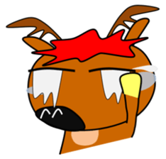 always cute Deer sticker #9824744