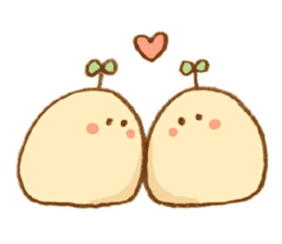 Little potatos! sticker #9824779