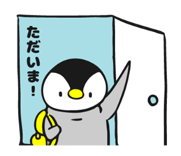 polar bear and penguin2 sticker #9825043