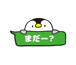 polar bear and penguin2 sticker #9825056