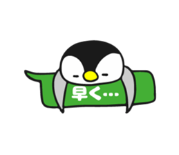 polar bear and penguin2 sticker #9825057