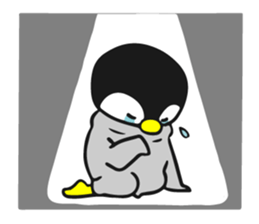 polar bear and penguin2 sticker #9825065