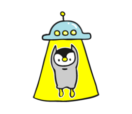 polar bear and penguin2 sticker #9825067