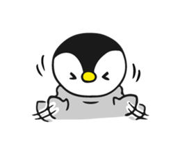 polar bear and penguin2 sticker #9825069