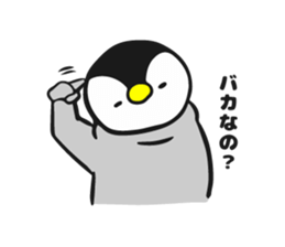 polar bear and penguin2 sticker #9825070