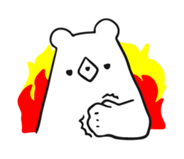polar bear and penguin2 sticker #9825072