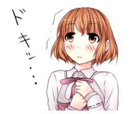 High school girl of the Kansai dialect sticker #9825785