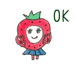 Strawberry's  life sticker #9825802