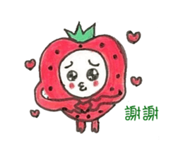 Strawberry's  life sticker #9825803