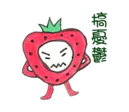 Strawberry's  life sticker #9825804
