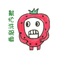 Strawberry's  life sticker #9825815