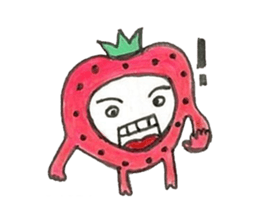 Strawberry's  life sticker #9825819