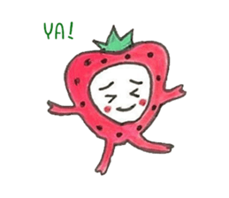 Strawberry's  life sticker #9825823