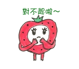 Strawberry's  life sticker #9825830